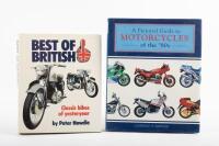 MOTORCYCLES: Two hardcover books related to motorcycles