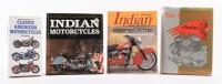 AMERICAN MOTORCYCLES: Four books all related to American made motorcycles