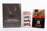 HARLEY-DAVIDSON: Three books all related to Harley-Davidson