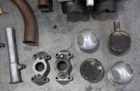 TRIUMPH: A Triumph 1944 aircraft generator and engine parts to assemble a Grand Prix replica - 3
