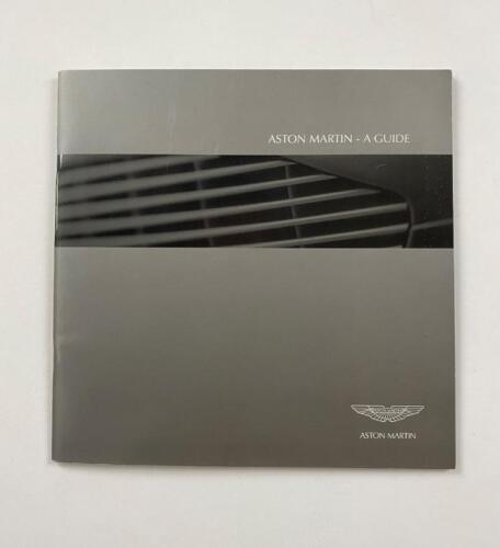 ASTON MARTIN: An Aston Martin Guide to company history and operation, model narratives and specifications