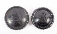 DAMPER KNOBS: Two damper knobs