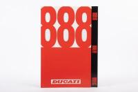 DUCATI: A rare early 1990s Ducati 888 four page fold out sales brochure