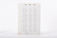 DUCATI MONSTER: A Ducati Monster 600 / 750 / 900 three page fold out sales brochure - 2