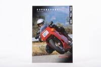 DUCATI&nbsp;SUPERSPORT: A Ducati&nbsp;Supersport&nbsp;600 / 750 / 900 three page fold out sales brochure