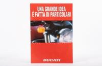 DUCATI MONSTER: A rare first edition 1994 Ducati Monster 900 two page sales brochure