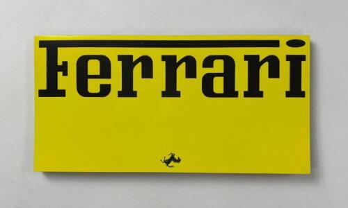 FERRARI: A 1993 large fold-out sales brochure. Depicts 1993 Ferrari models