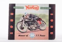 NORTON: A 1953 Norton model range booklet