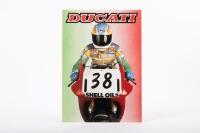DUCATI: A 1991 Australian printed Ducati four page fold out model range brochure