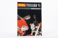 DUCATI: A 1995 German printed Ducati model range booklet