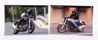 DUCATI MONSTER 750: Two Ducati Monster 750 single page sales leaflets
