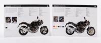 DUCATI MONSTER 750: Two Ducati Monster 750 single page sales leaflets - 2