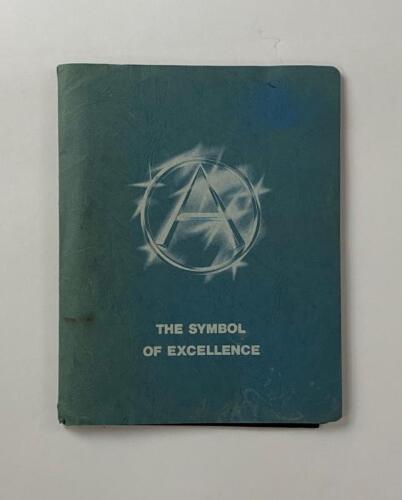 ATKINSON: An Atkinson truck blue carded folder containing multiple sales brochures