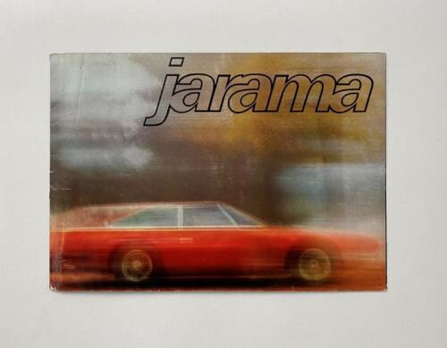 LAMBORGHINI: A 1971 'Automobili Lamborghini Australia Pty. Ltd' Lamborghini Jarama sales brochure
