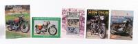 BRITISH: A group of five hardcover books all related to British made motorcycles