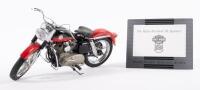 HARLEY-DAVIDSON: A Franklin Mint 1957 1:10 scale Harley-Davidson XL Sportster, comes with COA