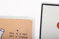 MOTORCYCLE SIGNS: Three modern metal tin motorcycle signs - 2