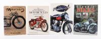 CLASSIC MOTORCYCLES: A group of four hardcover books related to classic motorcycles