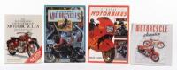 CLASSIC MOTORCYCLES: Four hardcover books related to classic motorcycles
