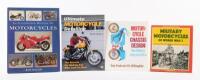 MOTORCYCLE: Four motorcycle related books