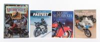 CLASSIC MOTORCYCLES: Four books related to Classic motorcycles & Superbikes