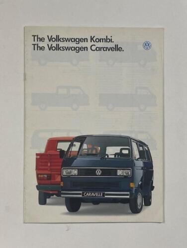 VOLKSWAGEN: A 1989 Volkswagen Caravelle sales brochure