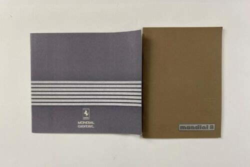 FERRARI: Two Ferrari Mondial sales brochures. Mondial 8 & cabriolet sales brochures