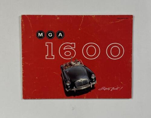 MGA: A 1959 MGA 1600 fold-out sales brochure