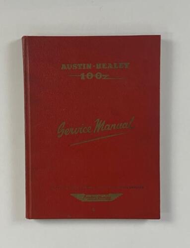AUSTIN HEALEY: An original 'Austin Healey 100 Series BNI Service Manual'