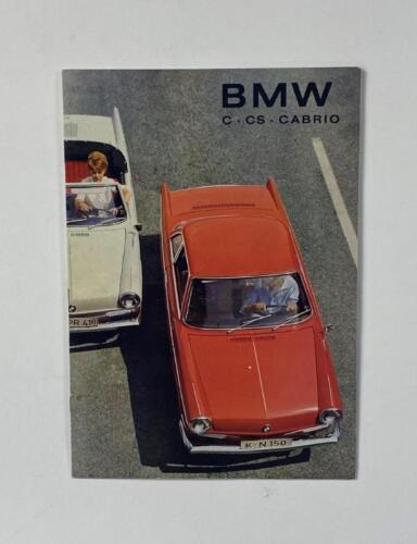 B.M.W: A 1964 B.M.W C.CS.CABRIO sales brochure