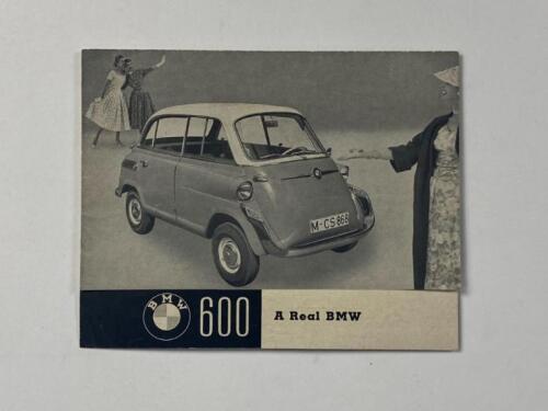 B.M.W: A 1958 B.M.W 600 fold-out sales brochure