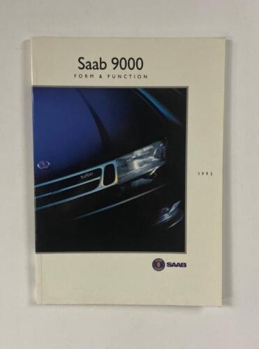 SAAB: A 1992 Saab 9000 Form & Function sales brochure