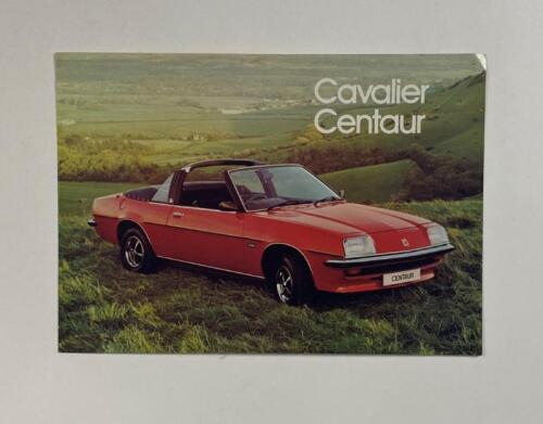 VAUXHALL: A 1978 Vauxhall Cavalier Centaur sales brochure