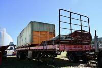 Circa 1975 Fruehauf&nbsp;Super Hefty Tri-axle Flatbed Trailer&nbsp;