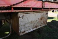 Circa 1975 Fruehauf&nbsp;Super Hefty Tri-axle Flatbed Trailer&nbsp; - 7