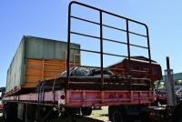 Circa 1975 Fruehauf&nbsp;Super Hefty Tri-axle Flatbed Trailer&nbsp; - 10