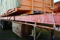 Circa 1975 Fruehauf&nbsp;Super Hefty Tri-axle Flatbed Trailer&nbsp; - 11