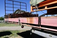 Circa 1975 Fruehauf&nbsp;Super Hefty Tri-axle Flatbed Trailer&nbsp; - 14