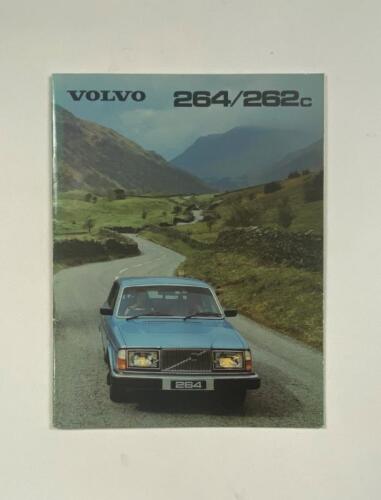 VOLVO: A 1980 Volvo 264/262c fold-out sales brochure