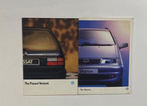 VOLKSWAGEN: Two Volkswagen sales brochures. Passat and Sharan sales brochures