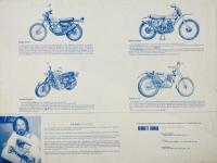 HONDA: A set of four Honda colour prints in a sleeve depicting the XL350, TL125, CR250M and CB750-K2 [Location: Sydney] - 2