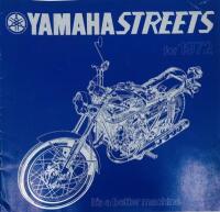 YAMAHA: A colour 10-page sales brochure for 1972 [Location: Sydney]