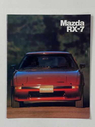 MAZDA: A 1984 Mazda RX-7 colour sales brochure
