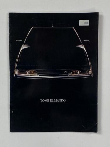 CITROEN: A 1989 Citroen XM sales brochure