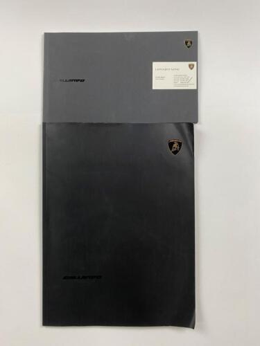 LAMBORGHINI: Two Lamborghini Gallardo sales brochures