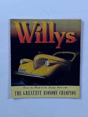 WILLY'S: A rare and interesting 'STOKOE MOTORS PTY.LTD, Melbourne' Willy's fold-out sales brochure