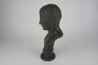 NAPOLEON: A bust of Napoleon Bonaparte, 36cm high.&nbsp;&nbsp; - 4