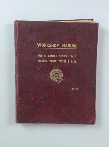 AUSTIN: A 1964 Morris Major Austin Lancer Series I and II Workshop Manual (Publication No. TP 705)