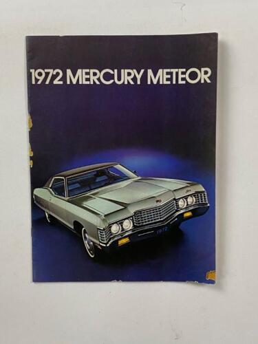 MERCURY: A 1972 Mercury Meteor sales brochure