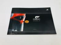 HYOSUNG: A sales brochure for the 2009 model range in Australia, 27 pages with price list [Location: Sydney]